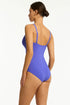 Sea Level Essentials Edit Tie Front DD/E One Piece